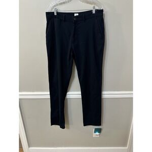 Gap Men's 32X32 Navy Essential Khakis Slim Leg Stretch Flat Front NWOT